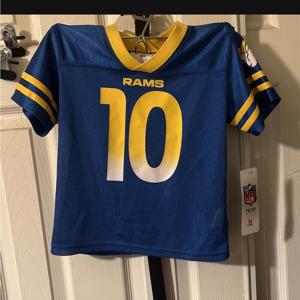 Kids large rams jersey